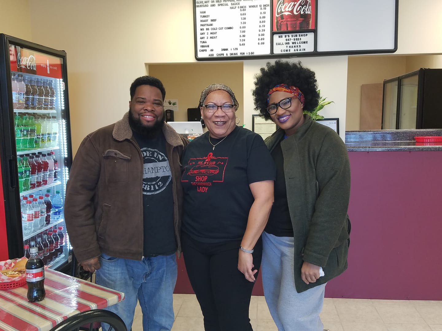 Ms. B's Sub Shop Customers reviews